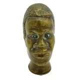 19th Century Victorian Brass 'Blackamoor' Vesta Case Antique c1880s