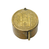20th Century Arabic Gilt Metal Document Holder Antique c1940s