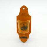19th Century Mauchline Ware Royal Palace Stirling Matchstick Holder Antique