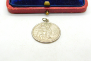 Sterling Silver St Christopher Charm Pendant Vintage c1970
