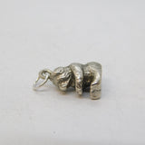 Sterling Silver Teddy Bear Charm Pendant Vintage c1970s