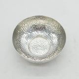 Arts & Crafts Sterling Silver Planished Bowl Antique 1908 Chester
