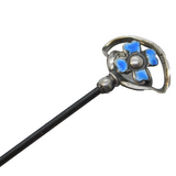 Charles Horner Sterling Silver & Enamel Floral Hat Pin Antique c1910s