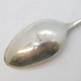 Art Deco Sterling Silver Golfing Interest Teaspoon Antique 1911 Birmingham