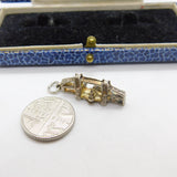 Sterling Silver Tower Bridge Opening London Charm Pendant Vintage c1970