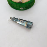 Sterling Silver Watchtower Charm Pendant Vintage c1970