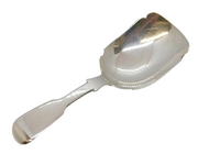Exeter Victorian Sterling Silver Tea Caddy Spoon Antique 1846 John Osment