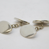 Links of London Pair of Sterling Silver Gents Cufflinks Vintage c2000