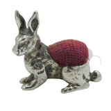 Sterling Silver Cast Bunny Rabbit Pin Cushion Vintage London