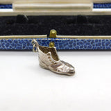 Sterling Silver Old Boot Charm Pendant Vintage c1970