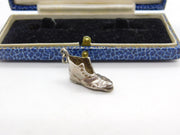 Sterling Silver Old Boot Charm Pendant Vintage c1970