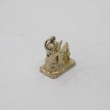 Sterling Silver Windmill With Moving Sails Charm Pendant Vintage c1970s