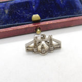 Sterling Silver Tower Bridge Charm Pendant Vintage c1970