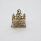 Sterling Silver St Paul's Cathedral Travel Souvenir Charm Pendant Vintage c1970s