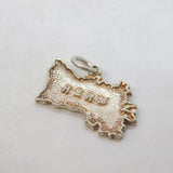 Sterling Silver Herm Island Charm Pendant Vintage c1970s