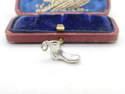 Sterling Silver Little Boot Charm Pendant Vintage c1970