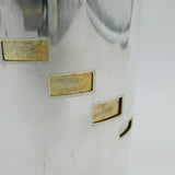 Art Deco Napier Silver Plated 'Dial-a-Drink' Cocktail Shaker Antique c1930s