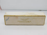 Edwardian Garrard & Co Ltd Card Jewellery Box White & Gilt Antique c1910