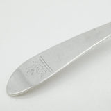 Irish George III Sterling Silver Crested Tablespoon Antique 1796 Dublin