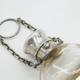 Sampson Mordan Sterling Silver & Glass Combination Vinaigrette & Scent Bottle