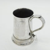 George III Sterling Silver Pint Tankard Antique 1796 London Peter & Ann Bateman