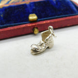 Sterling Silver Lucky Old Boot Charm Pendant Vintage c1970
