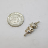 Sterling Silver Lincoln Imp Charm Pendant Vintage c1970s