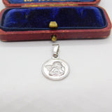 Sterling Silver Raphael's Cherub Charm Pendant Vintage c1970