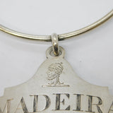 George III Sterling Silver Madeira Bottle Neck Collar Antique 1805 London
