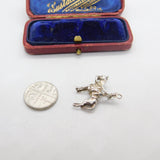 Sterling Silver Trooping the Colour Charm Pendant Vintage c1970