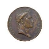19th Century Napoleon Le Grand Arc de Triomphe Bronze Medal Antique c1830s