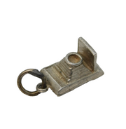 Sterling Silver Traditional Film Camera Charm Pendant Vintage c1970