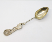Chinese 19th Century Sterling Silver Teaspoon Antique c1890 Tuck Chang