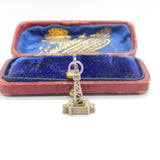 Sterling Silver Blackpool Tower Charm Pendant Vintage c1970