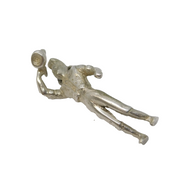 Sterling Silver Drunkard Charm Pendant Vintage c1970