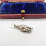 Sterling Silver Fat Controller Charm Pendant Vintage c1970