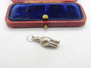 Sterling Silver Fat Controller Charm Pendant Vintage c1970
