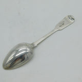19th Century Maltese Sterling Silver Dessert Spoon Antique c1820s