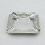 Sterling Silver Engine Turned Ashtray Vintage 1967 Sheffield