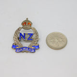 Sterling Silver New Zealand Expeditionary Force Sweetheart Brooch Antique c1940