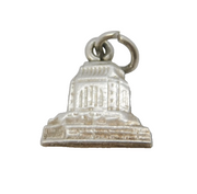 Sterling Silver Monument Charm Pendant Vintage c1970