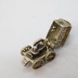 Sterling Silver Mystic in the Caravan Opening Charm Pendant Vintage c1970