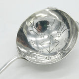 Sterling Silver Novelty Cockerel Chicken Tea Strainer 1939 Sheffield Antique