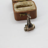 Sterling Silver Blackpool Tower Charm Pendant Vintage c1970