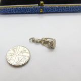 Sterling Silver Virgo the Zodiac Symbol Charm Pendant Vintage c1970