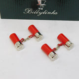 Boxed Pair of Shooting Interest Gents Cufflinks Vintage Billylinks