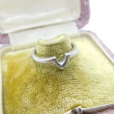 Sterling Silver Stacking Ring Vintage c1970 Size L 1/2