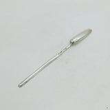 George III Sterling Silver Bone Marrow Scoop Spoon Antique 1776 London