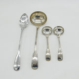 Victorian Elkington & Co. Silver Plated Dining Serving Set Antique c1890
