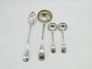 Victorian Elkington & Co. Silver Plated Dining Serving Set Antique c1890
